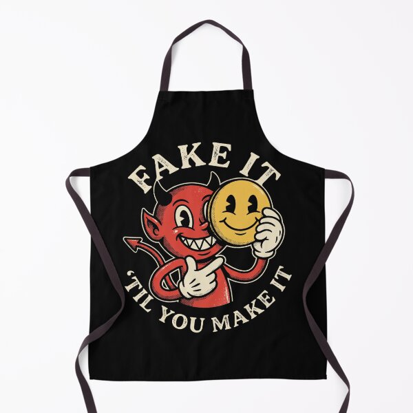 Item preview, Retro Rubber Hose Devil Fake It Till You Make It Vintage Animation Design designed and sold by AdyKurniawan.