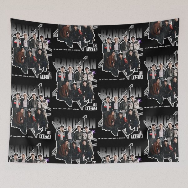 Item preview, BTS 13 Festa Bangtan Streetwear Design designed and sold by moamaxshop.