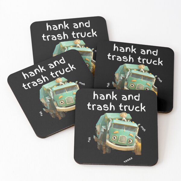 Item preview, Hank and Trash Truck designed and sold by Hbhshop.
