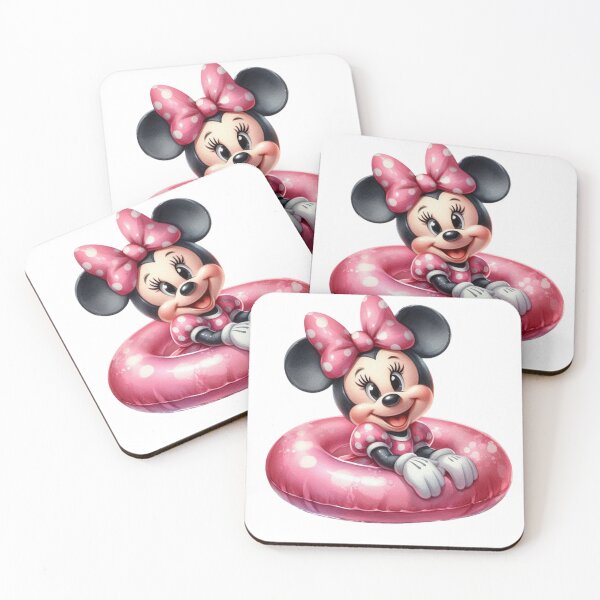 Item preview, Minnie Mouse Pink Swim Ring Pool Summer Vibes designed and sold by rfd2.
