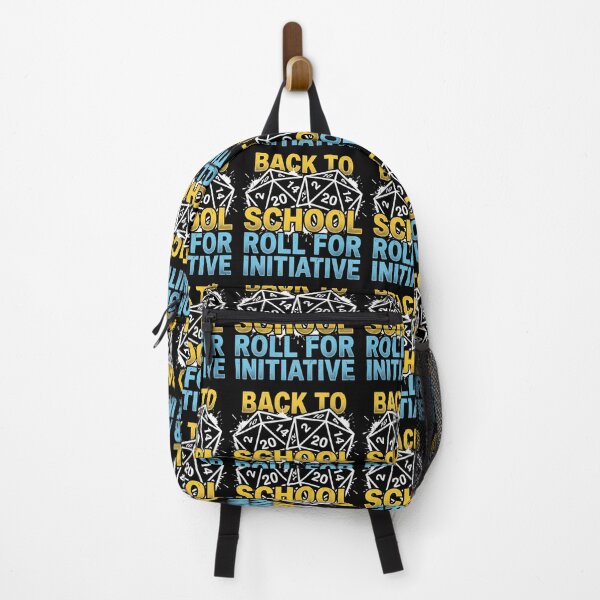 Item preview, Back to School Roll For Initiative D20 Tabletop RPG Gamer Design designed and sold by AdyKurniawan.