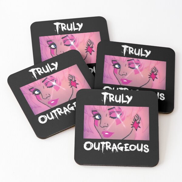 Item preview, Truly Outrageous Pink Star Earring Makeup Close Up designed and sold by 740-Studios.