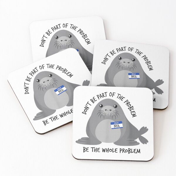 Item preview, Funny Neil The Seal designed and sold by Theaurore.