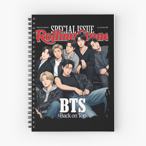 Item preview, BTS Rolling Stone Magazine designed and sold by LiuTiuuu.