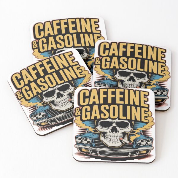 Item preview, Caffeine & Gasoline designed and sold by Fastokart.