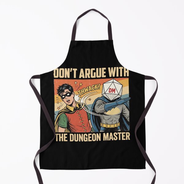 Item preview, Funny Tabletop RPG Don't Argue With The Dungeon Master D20 Comic Design designed and sold by AdyKurniawan.