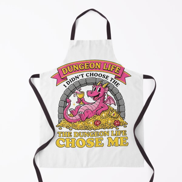 Item preview, Funny RPG Dragon Dungeon Life Chose Me Tabletop Gamer Design designed and sold by AdyKurniawan.