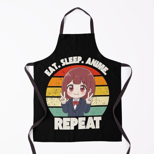 Item preview, Eat. Sleep. Anime. Repeat Anime Girl Design designed and sold by OldSkullDesigns.
