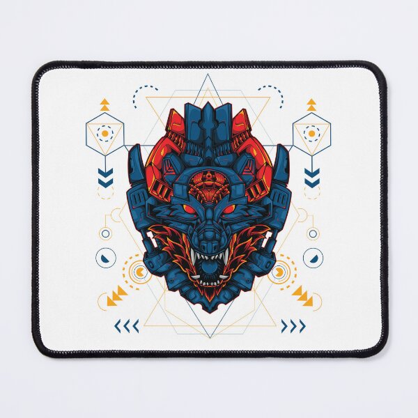 Item preview, Cyber Oni – Geometric Mecha Beast designed and sold by Peter Kaul.
