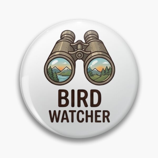 Item preview, Bird Watcher Binoculars Nature Landscape designed and sold by Rehnair.