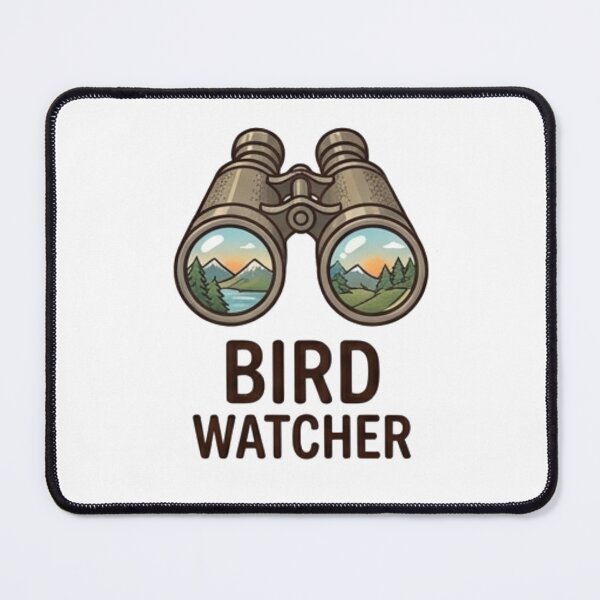 Item preview, Bird Watcher Binoculars Nature Landscape designed and sold by Rehnair.
