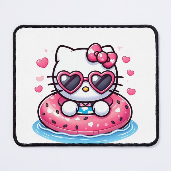 Item preview, Hello Kitty Swim Ring Pool Summer Aesthetic Kawaii designed and sold by rfd2.