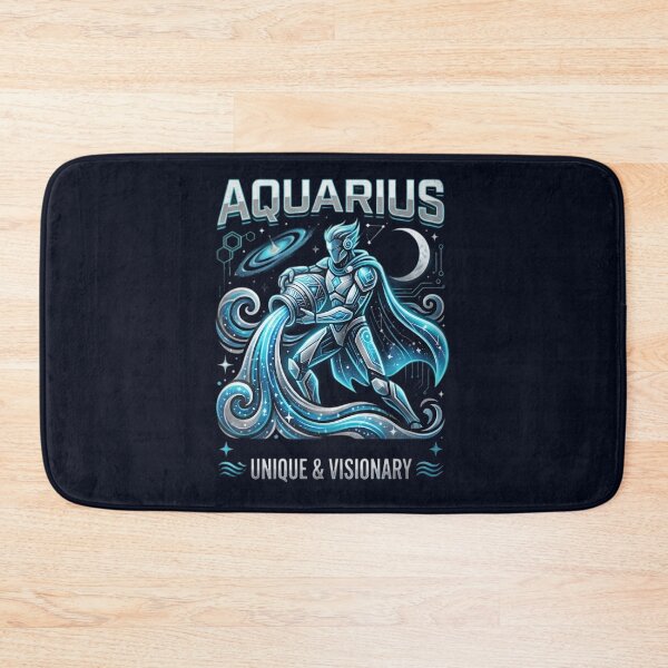 Item preview, Aquarius Daily Horoscope | Unique & Visionary Zodiac Sign | Astrology Gift | Water Bearer Celestial Design designed and sold by Bhaskar Digital Art.