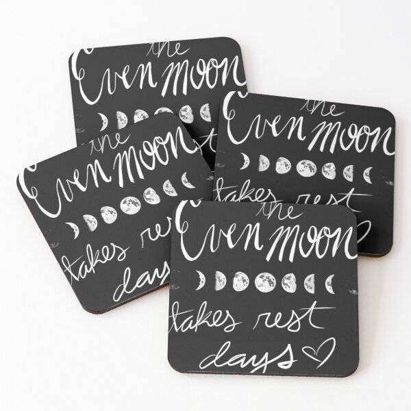 Item preview, Moon Phases Quote designed and sold by BoldlyGraphic.
