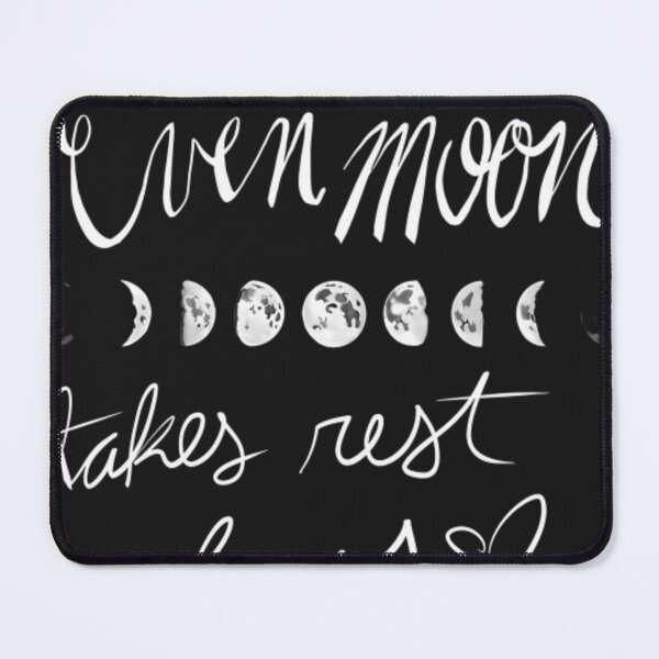 Item preview, Moon Phases Quote designed and sold by BoldlyGraphic.