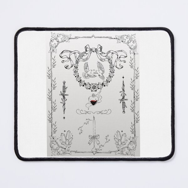 Item preview, Vintage Gothic Romance Daggers and Wreath Ornate designed and sold by Rehnair.