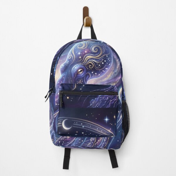Item preview, Celestial Octopus – Cosmic Ocean Fantasy Galaxy Wall Art designed and sold by ZyxDes.