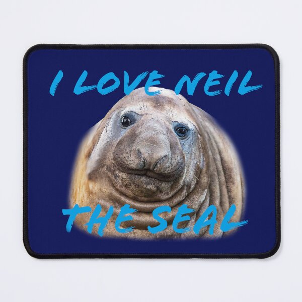 Item preview, NEIL THE SEAL, QUOTE designed and sold by Barbara Jean Photo Art And Design.