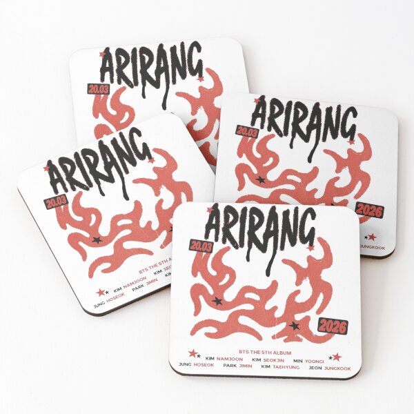 Item preview, BTS Arirang 2026 Flame Tribal Logo Art designed and sold by moamaxshop.