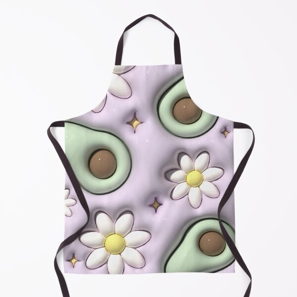 Item preview, Fluffy Avocado and Daisy designed and sold by arimellons.