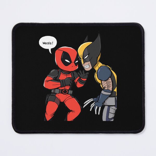 Item preview, Chibi Superhero Duo Cartoon Illustration designed and sold by daluxchin.