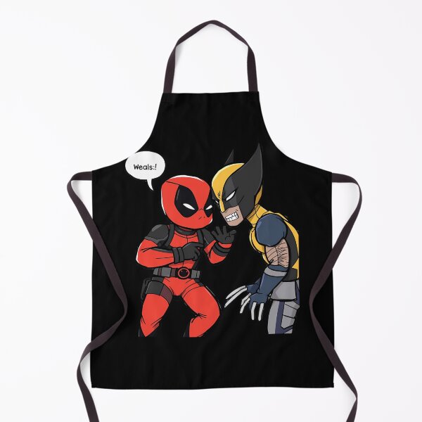 Item preview, Chibi Superhero Duo Cartoon Illustration designed and sold by daluxchin.