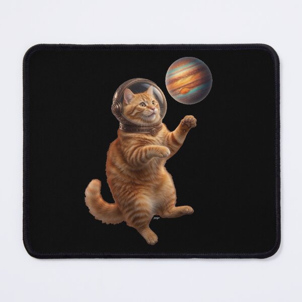 Item preview, Orange Tabby Cat Astronaut | Space Explorer Feline #3 designed and sold by Joammiyon.