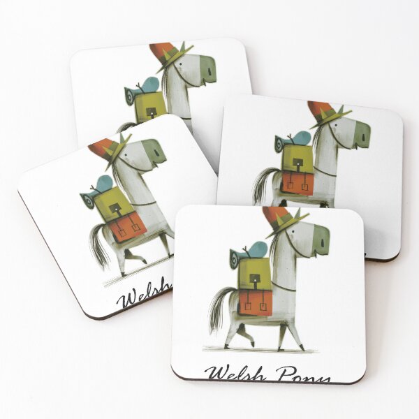 Item preview, Welsh Pony Trail Companion, Trusty Sidekick Wall Art designed and sold by MarkedArtPrints.