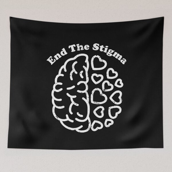 Item preview, End The Stigma- Mental Health Awareness designed and sold by maurrathania.