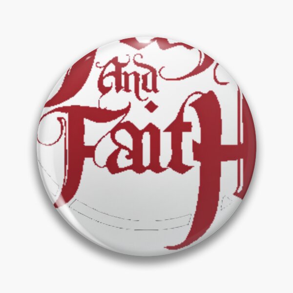 Aperçu de l'œuvre Logo rouge de In Fear and Faith créée et vendue par KeithArtWorks.