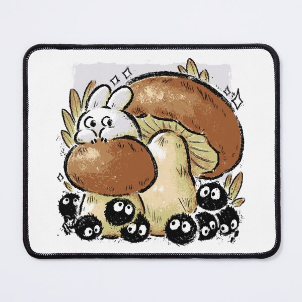 Item preview, Soot Sprites with Autumn Mushrooms designed and sold by xMorfina.