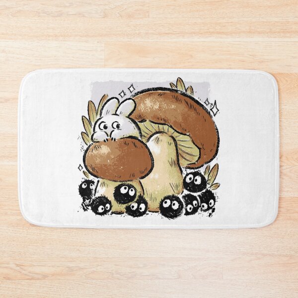 Item preview, Soot Sprites with Autumn Mushrooms designed and sold by xMorfina.