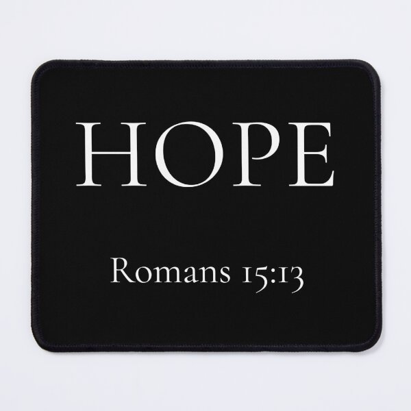 Item preview, Hope | Romans 15:13 | Minimalist Christian Bible Verse Typography by All43 designed and sold by All43.