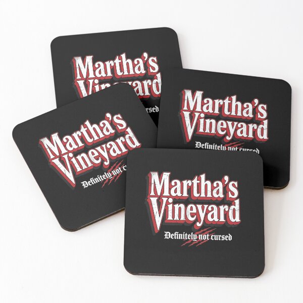 Item preview, Martha's Vineyard Definitely Not Cursed Retro Horror Graphic designed and sold by AdyKurniawan.