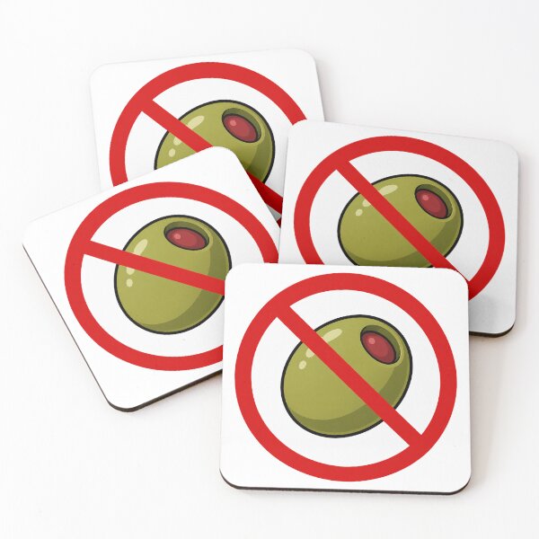 Item preview, No Olive Funny Anti Olive Food Humor Design designed and sold by MonkiFlipp.