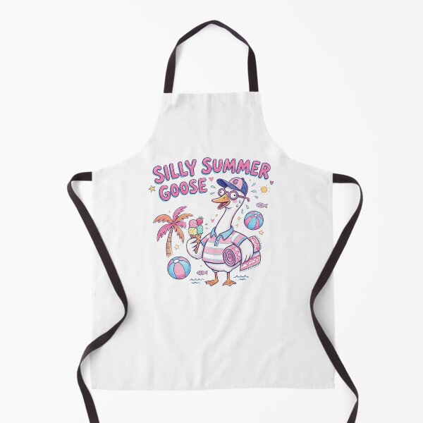 Item preview, Silly Summer Goose Funny Beach Vacation Ice Cream designed and sold by Yellowriversss.