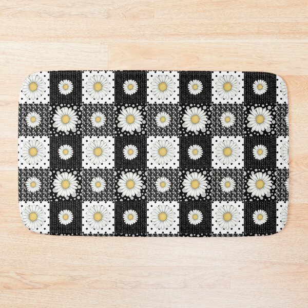 Item preview, Patchwork Daisies designed and sold by ZaboDesign.