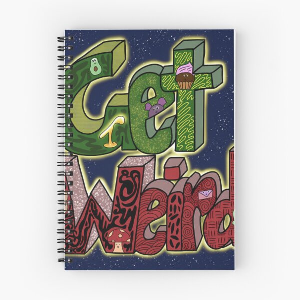 Item preview, Get Weird Illustration designed and sold by BoldlyGraphic.