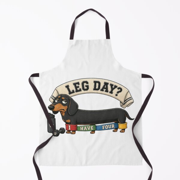 Item preview, Funny Dachshund Workout Gym Dog designed and sold by Gentlestate.