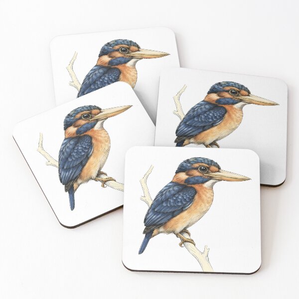 Item preview, Rufous-collared Kingfisher designed and sold by wonderisland.