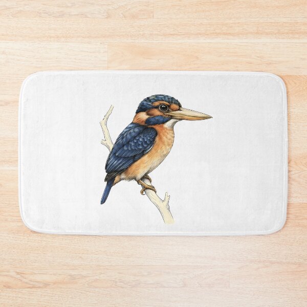 Item preview, Rufous-collared Kingfisher designed and sold by wonderisland.