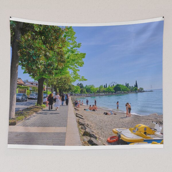 Item preview, Bardolino Promenade in Spring Sunshine designed and sold by Violaman.