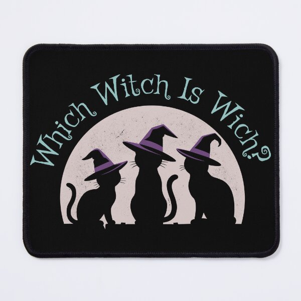 Item preview, Black Cat Halloween - Which Witch Is Which designed and sold by clickbongski.