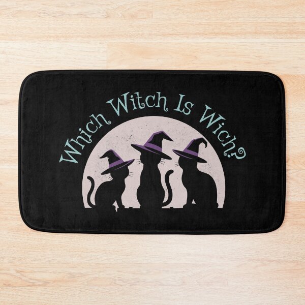 Item preview, Black Cat Halloween - Which Witch Is Which designed and sold by clickbongski.