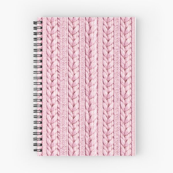 Item preview, Pastel Pink Coquette Aesthetic Braided Cable Knit Pattern designed and sold by GraffiTimi.