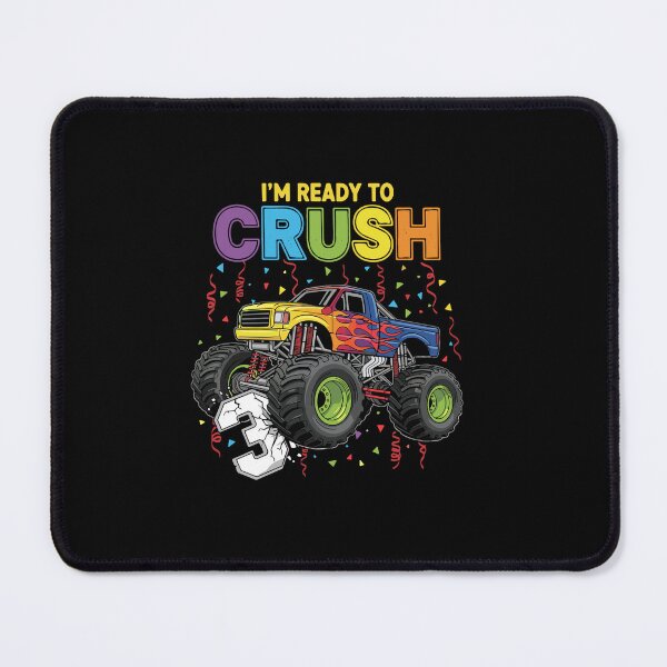 Item preview, I'm Ready To Crush 3 Third Birthday Monster Truck designed and sold by PopStars1993.