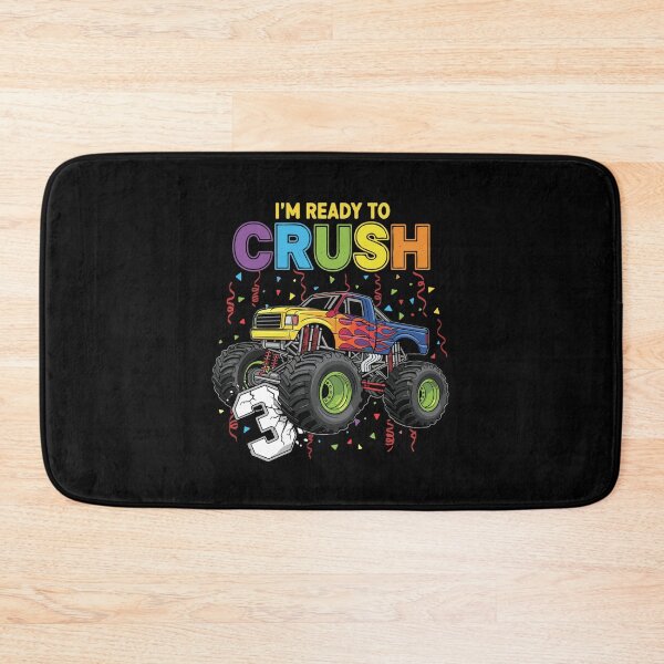Item preview, I'm Ready To Crush 3 Third Birthday Monster Truck designed and sold by PopStars1993.