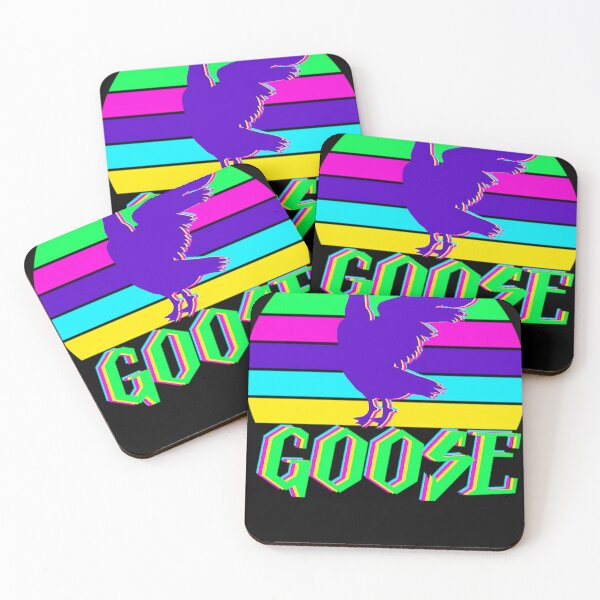 Item preview, GOOSE 80s Neon Retro Vintage Sunset14 designed and sold by KeithArtWorks.