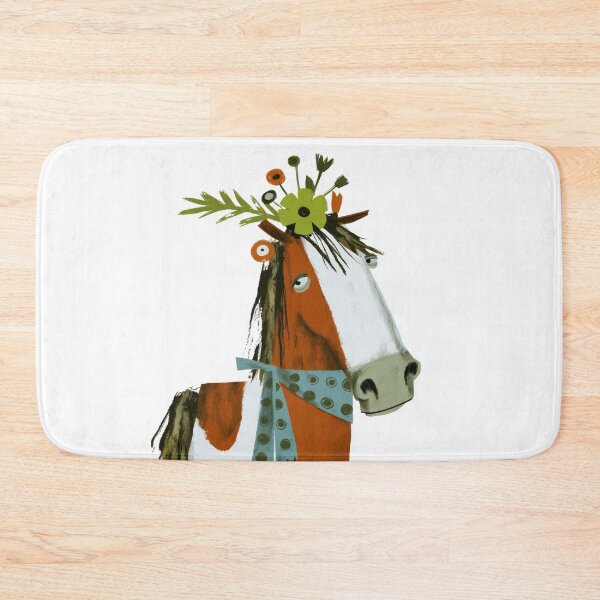 Item preview, Gypsy Vanner Free Spirit, Feathered Beauty Wall Art designed and sold by MarkedArtPrints.