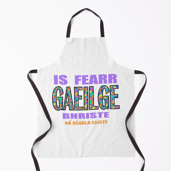 Item preview, Broken Irish Is Better Than Clever English: IS FEARR GAEILGE BHRISTE NÁ BÉARLA CLISTE Bright Rainbow designed and sold by BrokenIrish.
